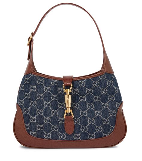 gucci jackie bag 2014|gucci jackie denim bag.